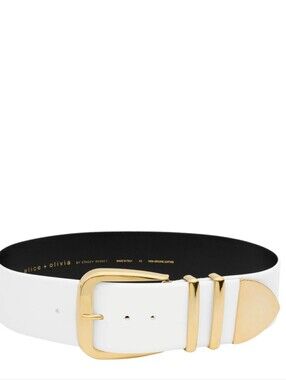 Alice & Olivia HARLEY WIDE BELT SZ L